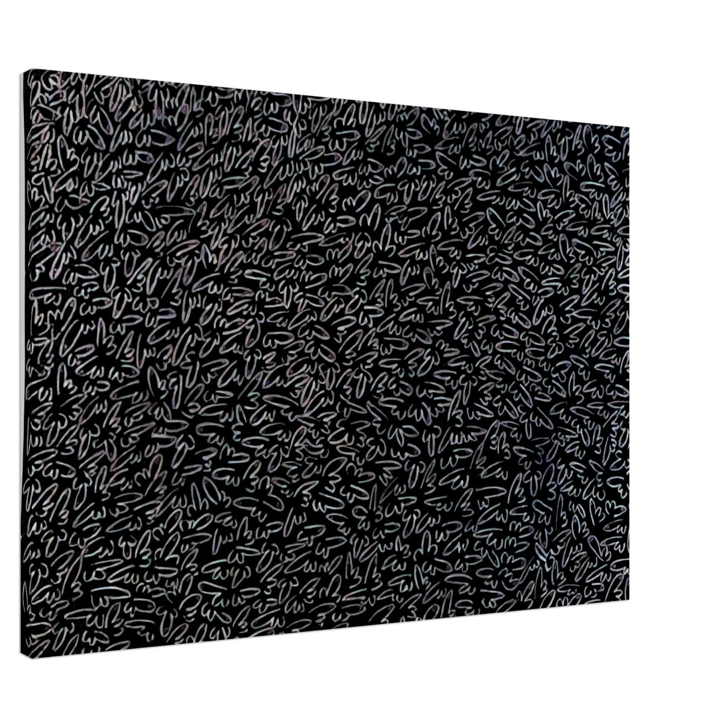 Keith Haring - UNTITLED 1979 0 Canvas - 20x30 cm / 8x12 inches-canvas