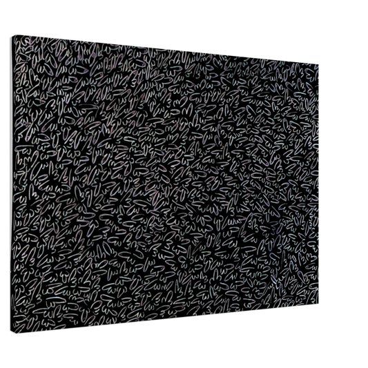 Keith Haring - UNTITLED 1979 0 Canvas - 20x30 cm / 8x12 inches-canvas