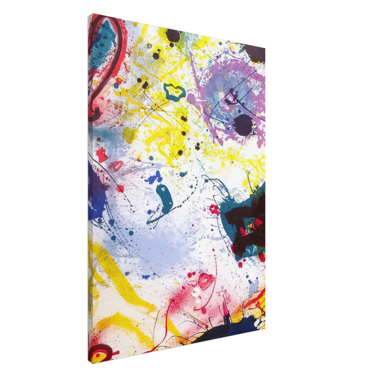 Sam Francis - Untitled  SF-345  Canvas - 20x30 cm / 8x12 inches-canvas