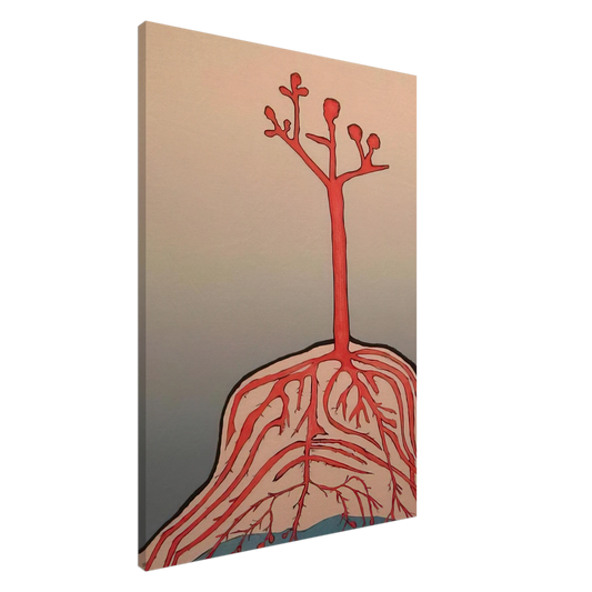 Louise Bourgeois - THE AINU TREE Canvas - 20x30 cm / 8x12 inches-canvas