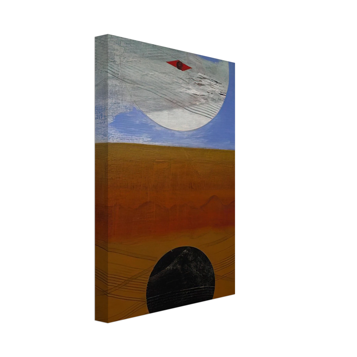 Max Ernst - Sea and Sun Canvas - 70x100 cm / 28x40 inches-canvas