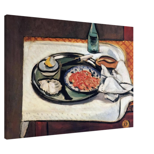 Henri Matisse - PINK SHRIMP 1921 Canvas - 20x30 cm / 8x12 inches-canvas