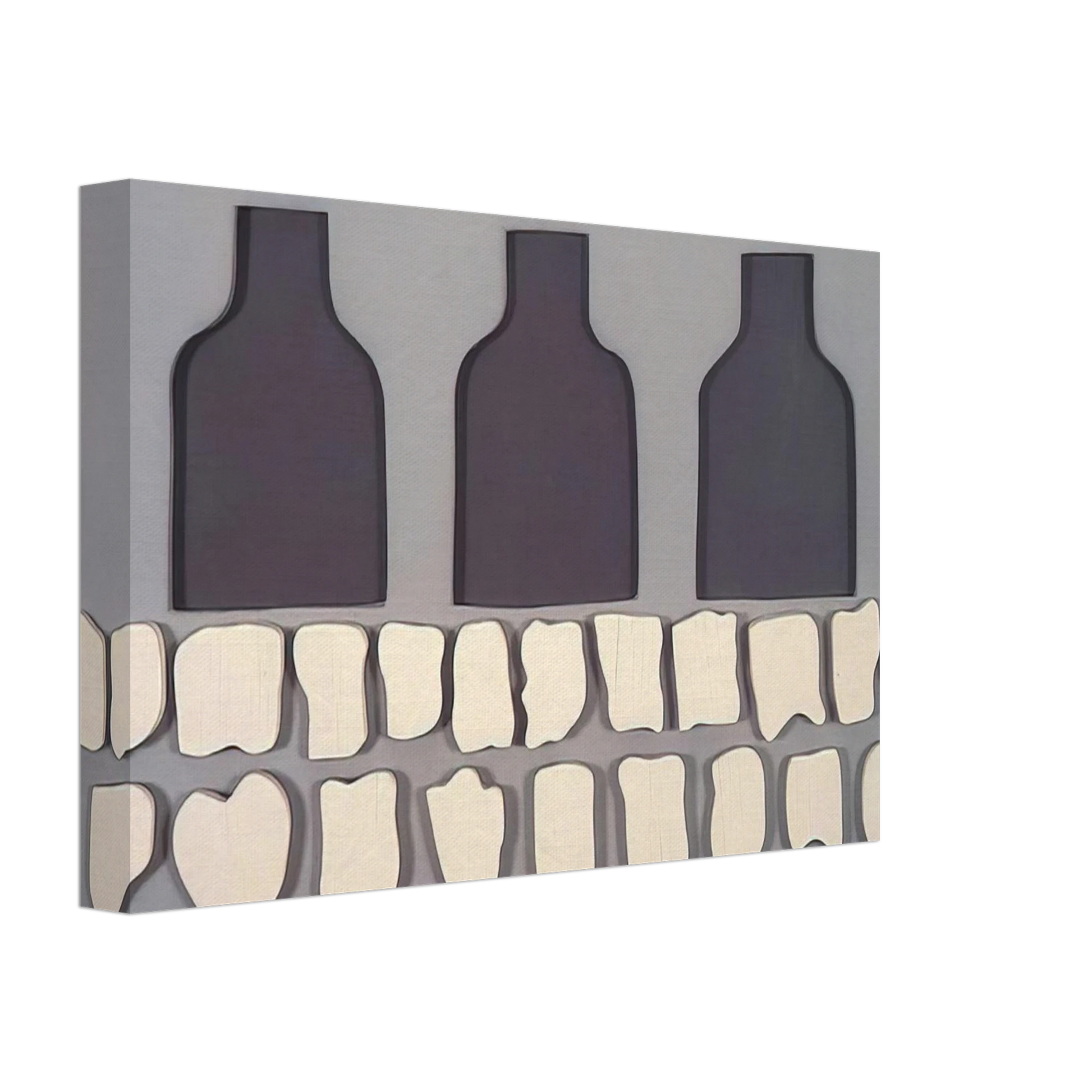 Forrest Bess - The Three Doors - 1959 Canvas - 40x60 cm / 16x24 inches-canvas