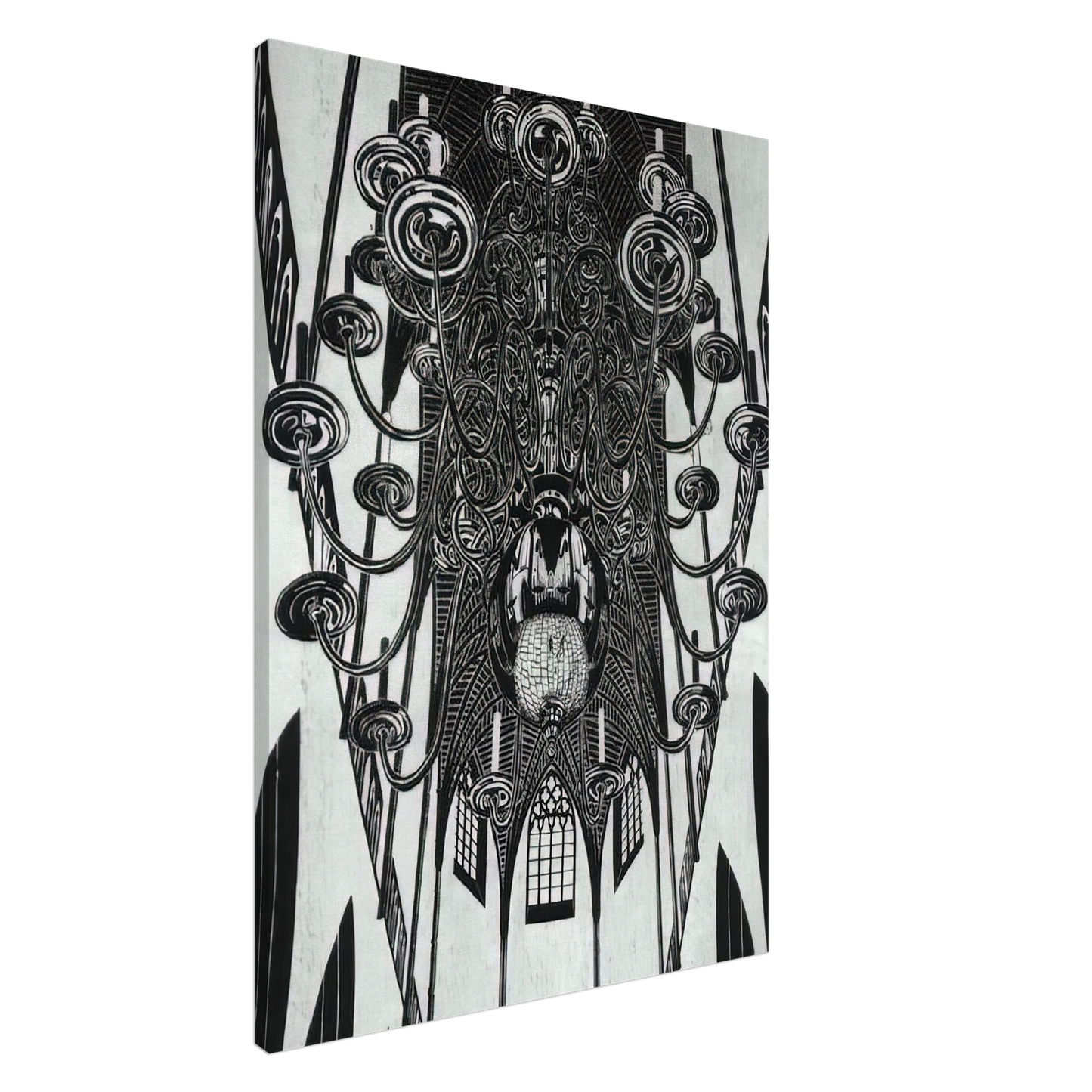 MC Escher - ESCHER (2) Canvas - 20x30 cm / 8x12 inches-canvas