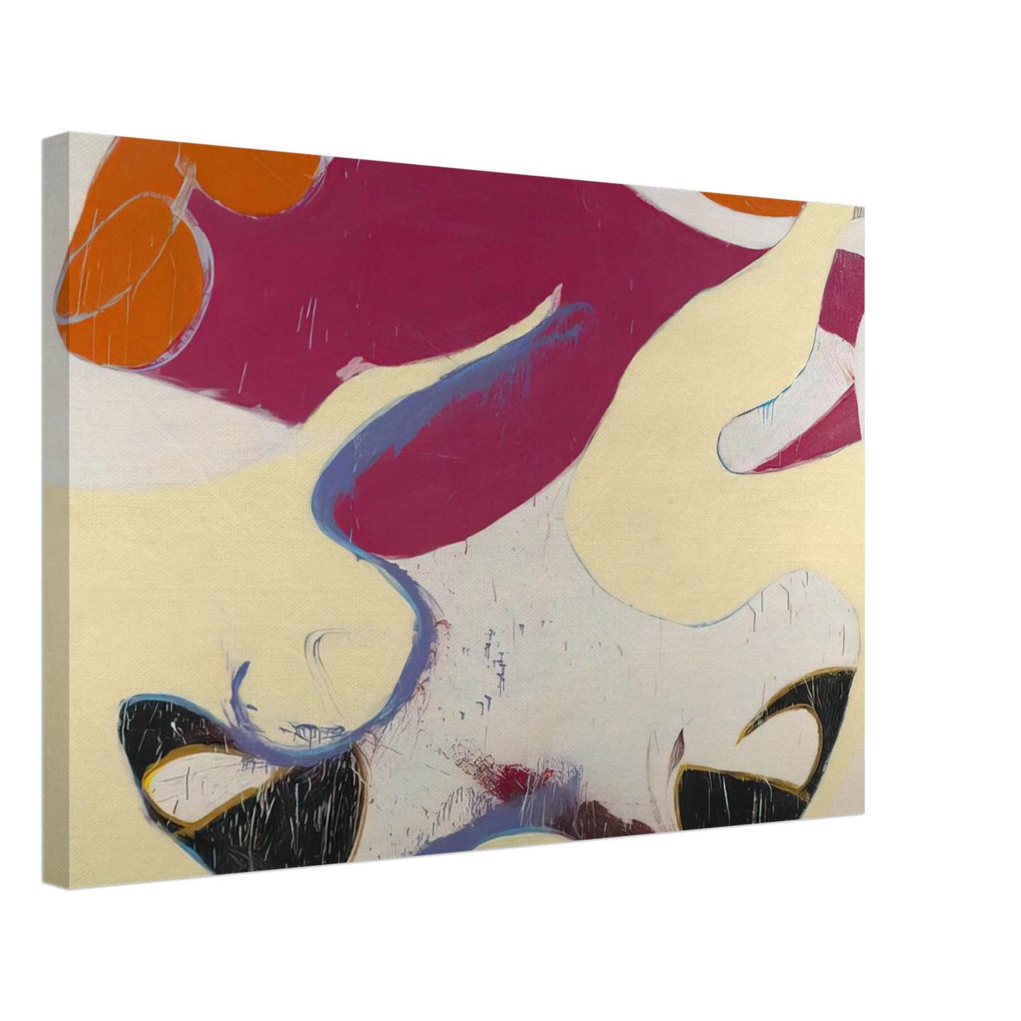 Norman Bluhm - Dido - 1973 Canvas - 40x60 cm / 16x24 inches-canvas