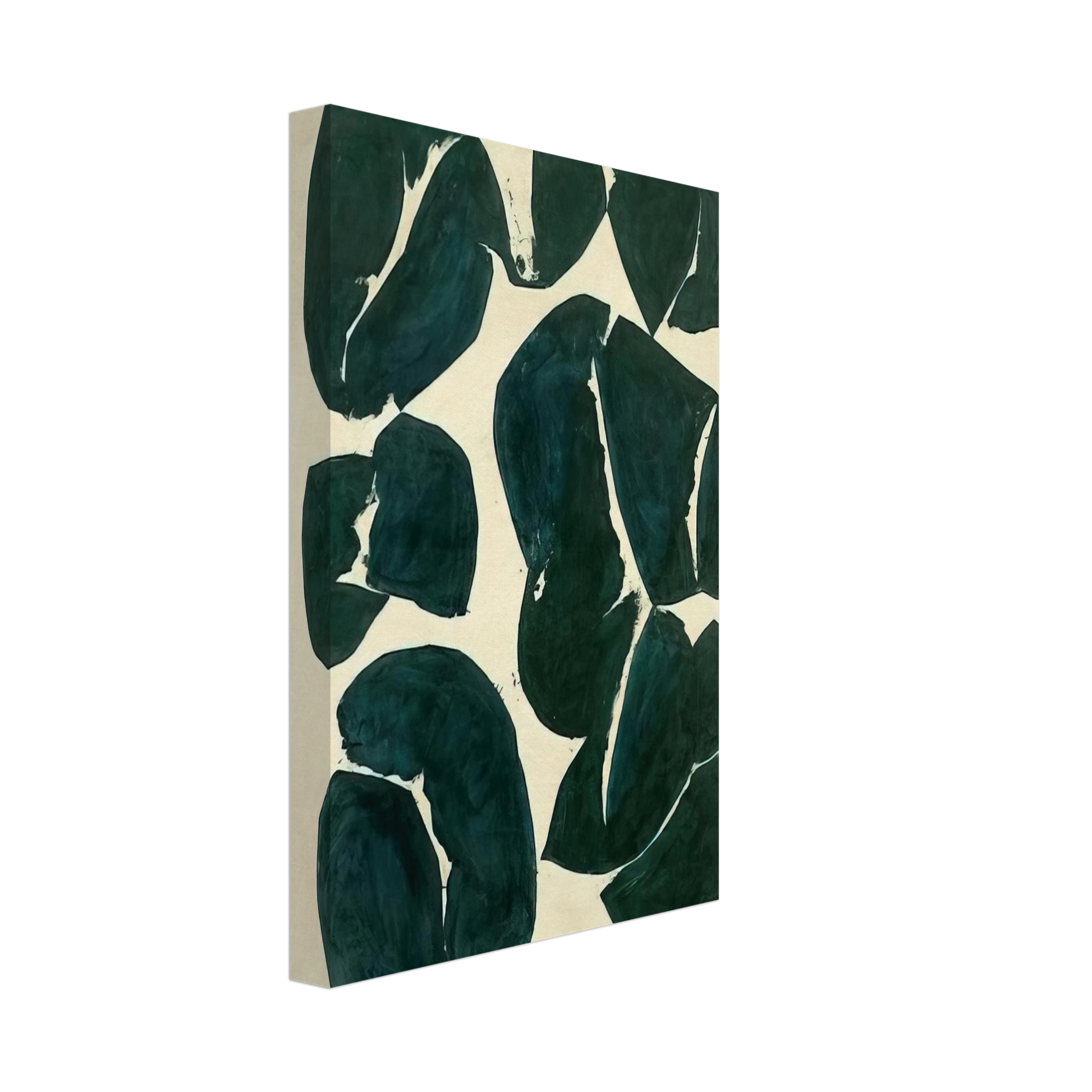 Simon Hantai - Meun - 1968 Canvas - 40x60 cm / 16x24 inches-canvas