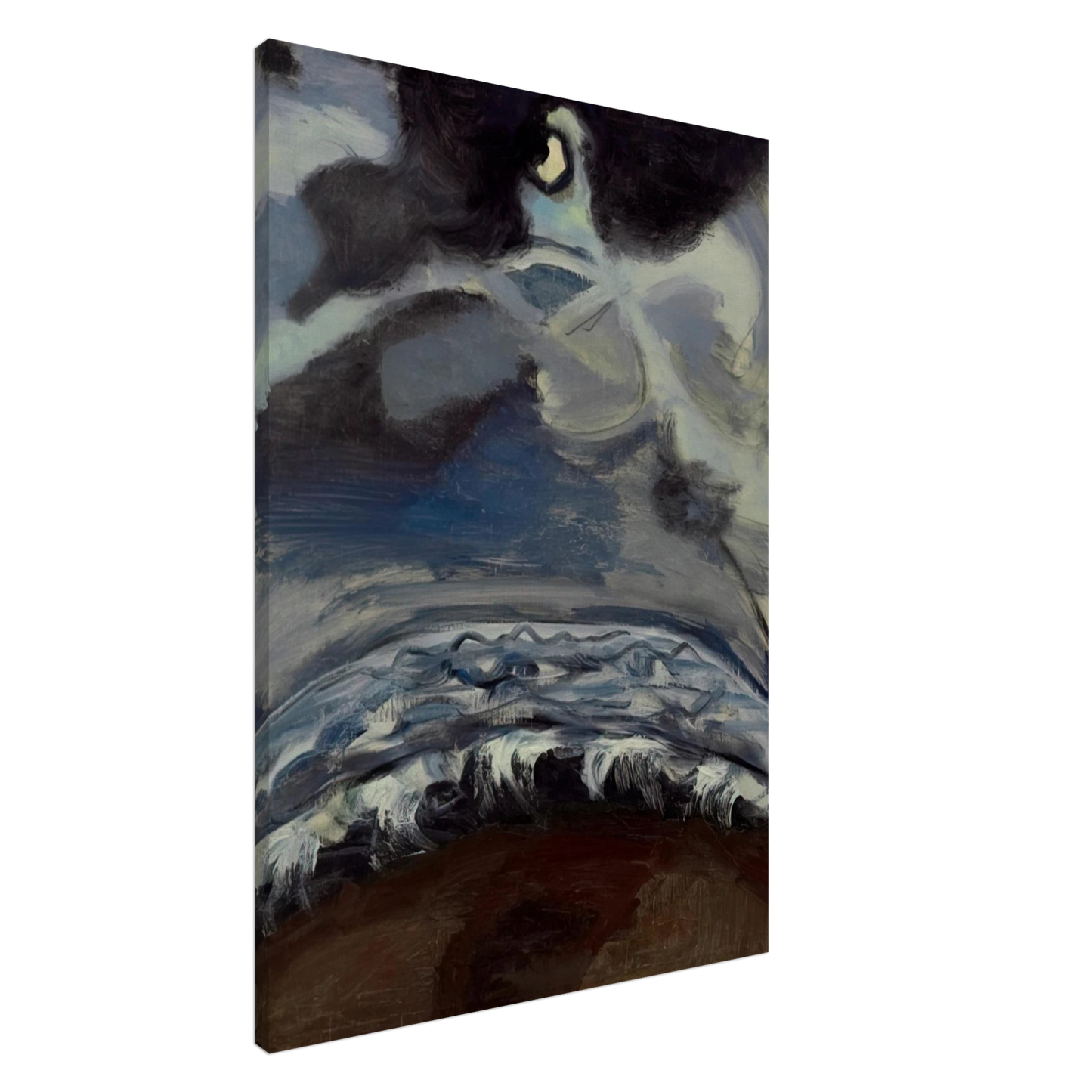 Alice Neel - The Sea Canvas - 20x30 cm / 8x12 inches-canvas