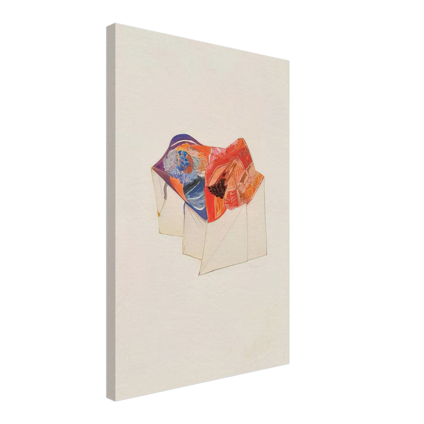 Menez - Sem titulo - 1969 Canvas - 40x60 cm / 16x24 inches-canvas