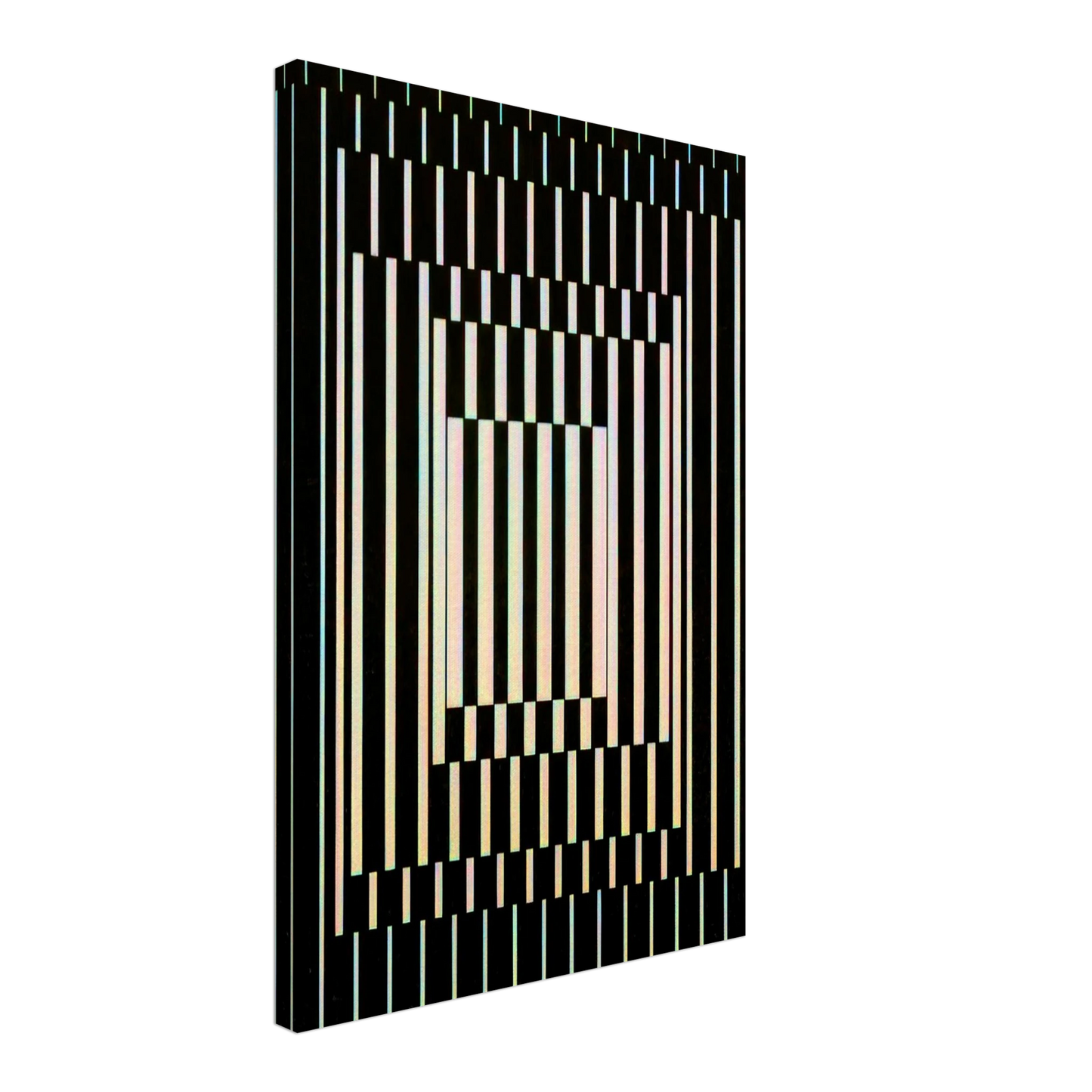 Victor Vasarely - Bora III - 1964 Canvas - 70x100 cm / 28x40 inches-canvas