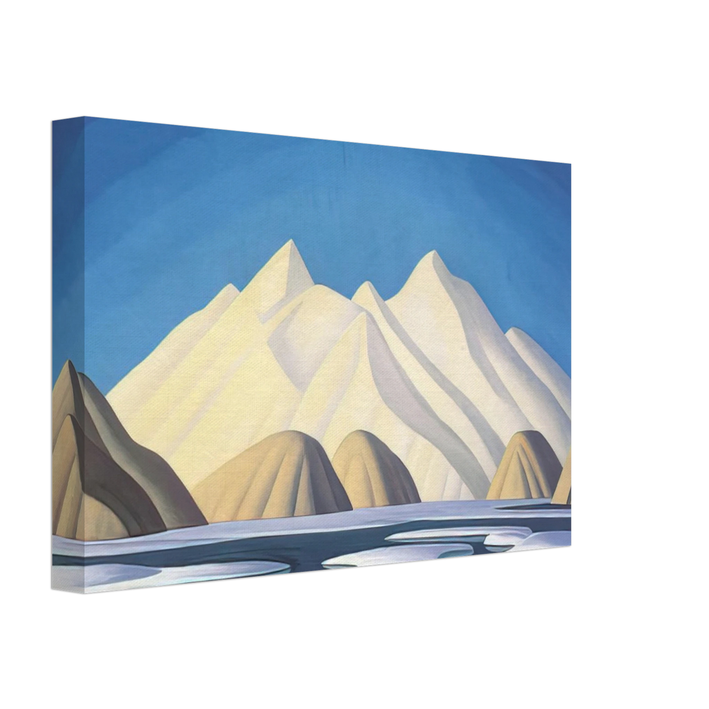 Lawren Harris - Baffin Island - 1931 Canvas - 40x60 cm / 16x24 inches-canvas