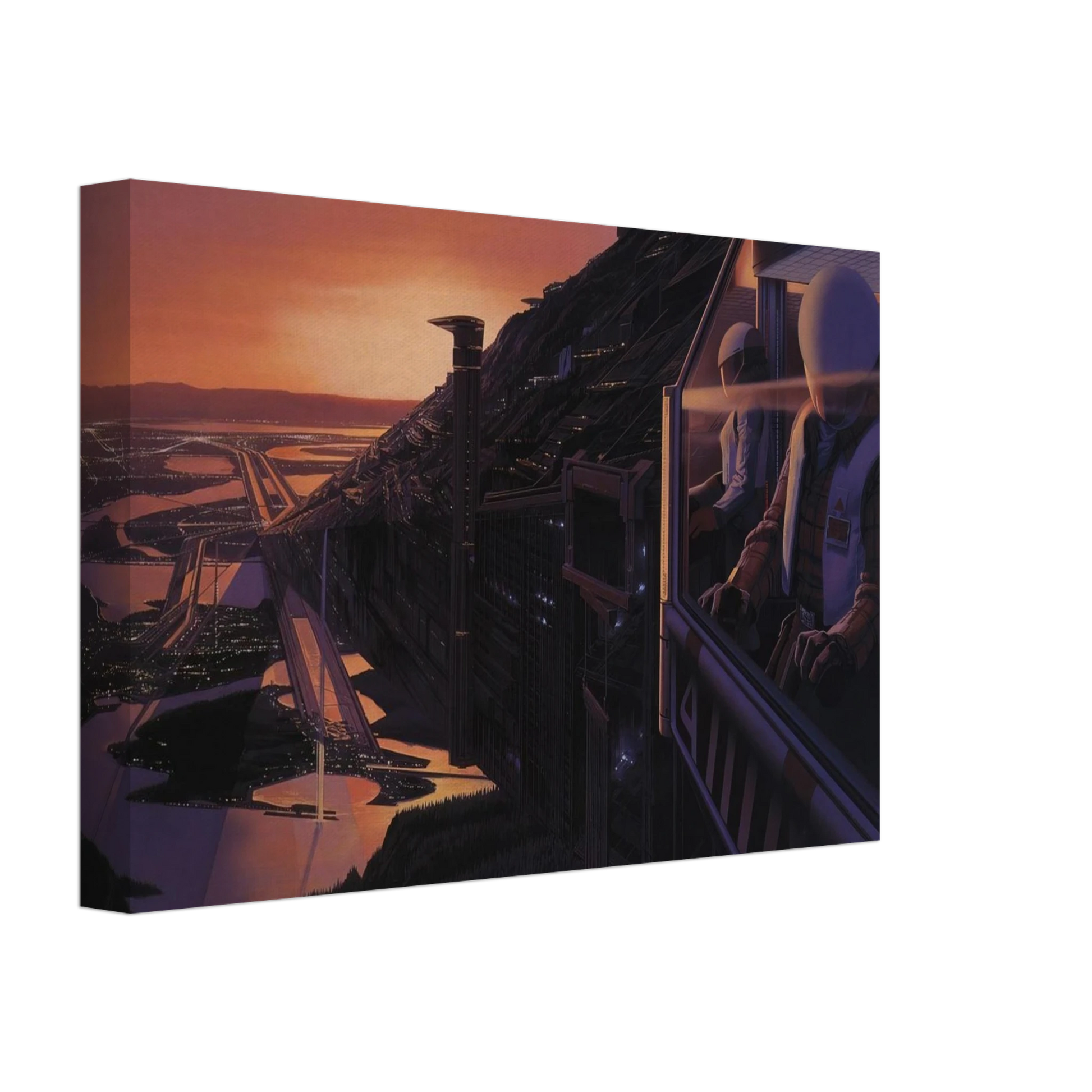 Syd Mead - Syd Mead Canvas - 70x100 cm / 28x40 inches-canvas