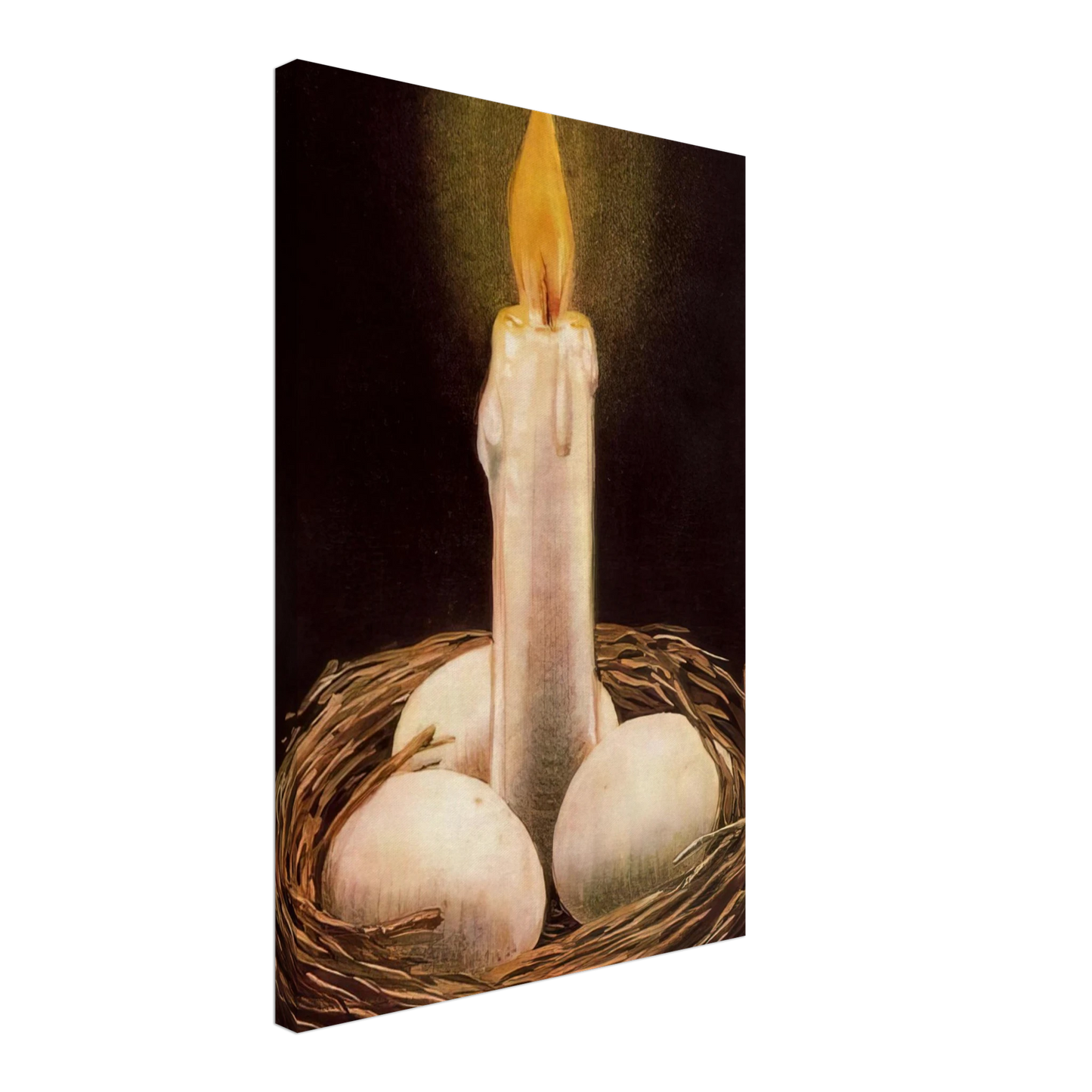 Rene Magritte - THE IMAGINATIVE FACULTY 1948 Canvas - 40x60 cm / 16x24 inches-canvas