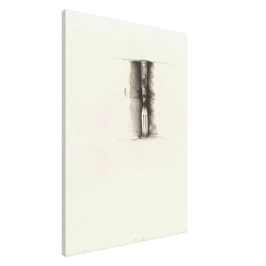 Jim Dine - UNTITLED FROM TEN WINTER TOOLS 1973 8 Canvas - 20x30 cm / 8x12 inches-canvas