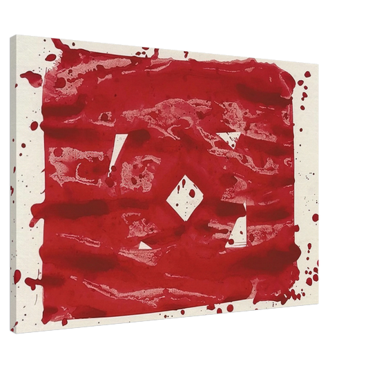 Sam Francis - Untitled - SF78-235 Canvas - 20x30 cm / 8x12 inches-canvas