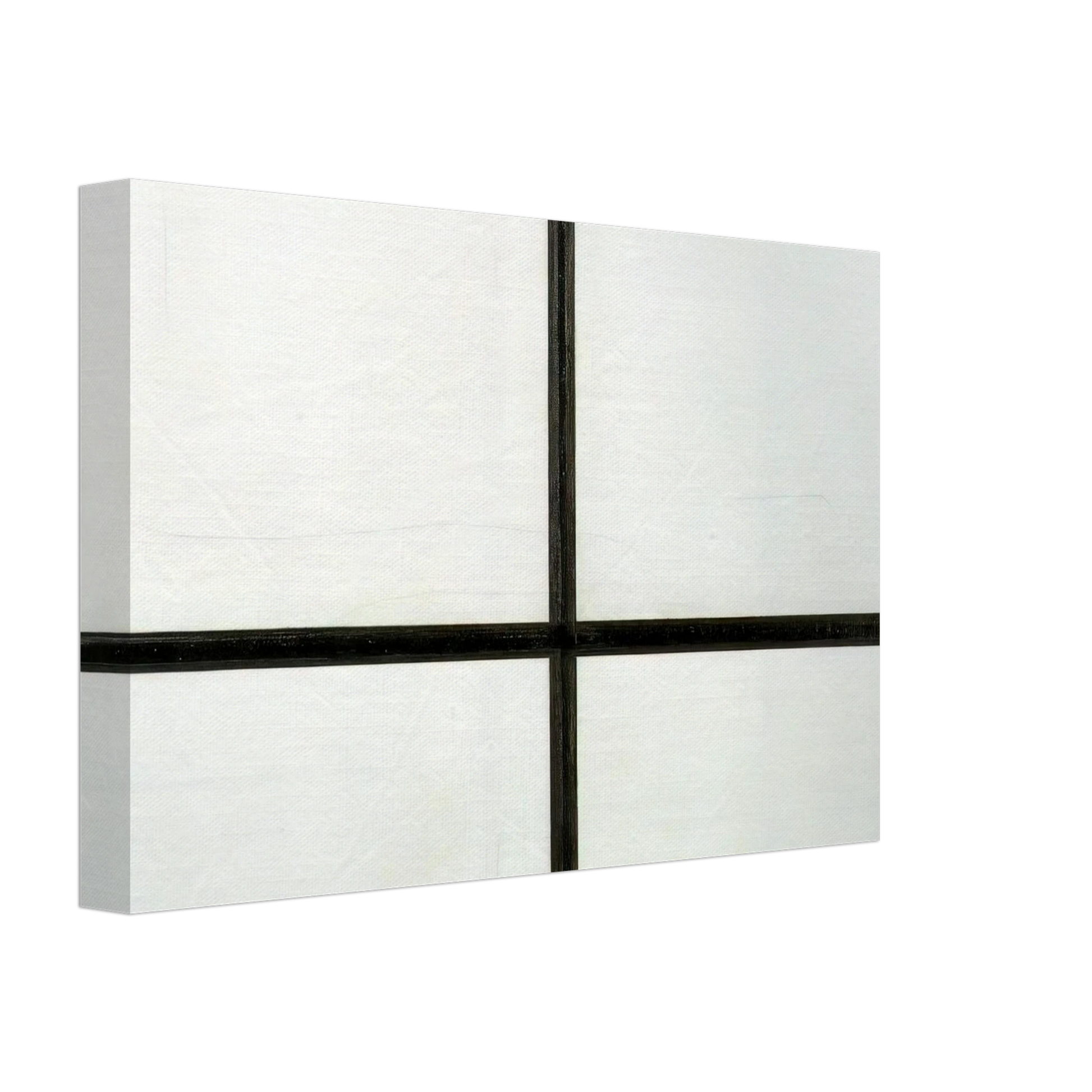 Piet Mondrian - Composition with yellow patch Canvas - 40x60 cm / 16x24 inches-canvas