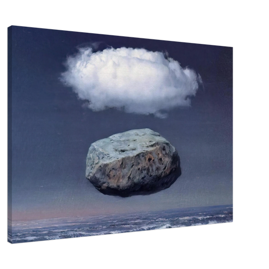 Rene Magritte - CLEAR IDEAS 1958 Canvas - 20x30 cm / 8x12 inches-canvas