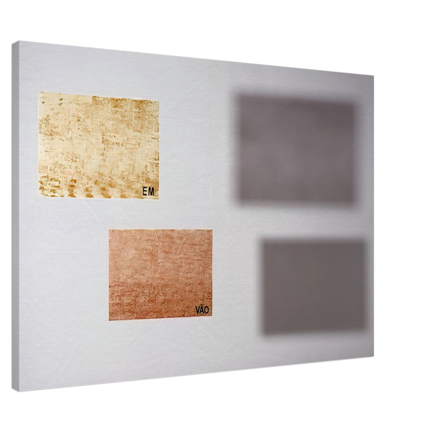 Lygia Pape - Poems of Light. In vain - 1957 Canvas - 20x30 cm / 8x12 inches-canvas