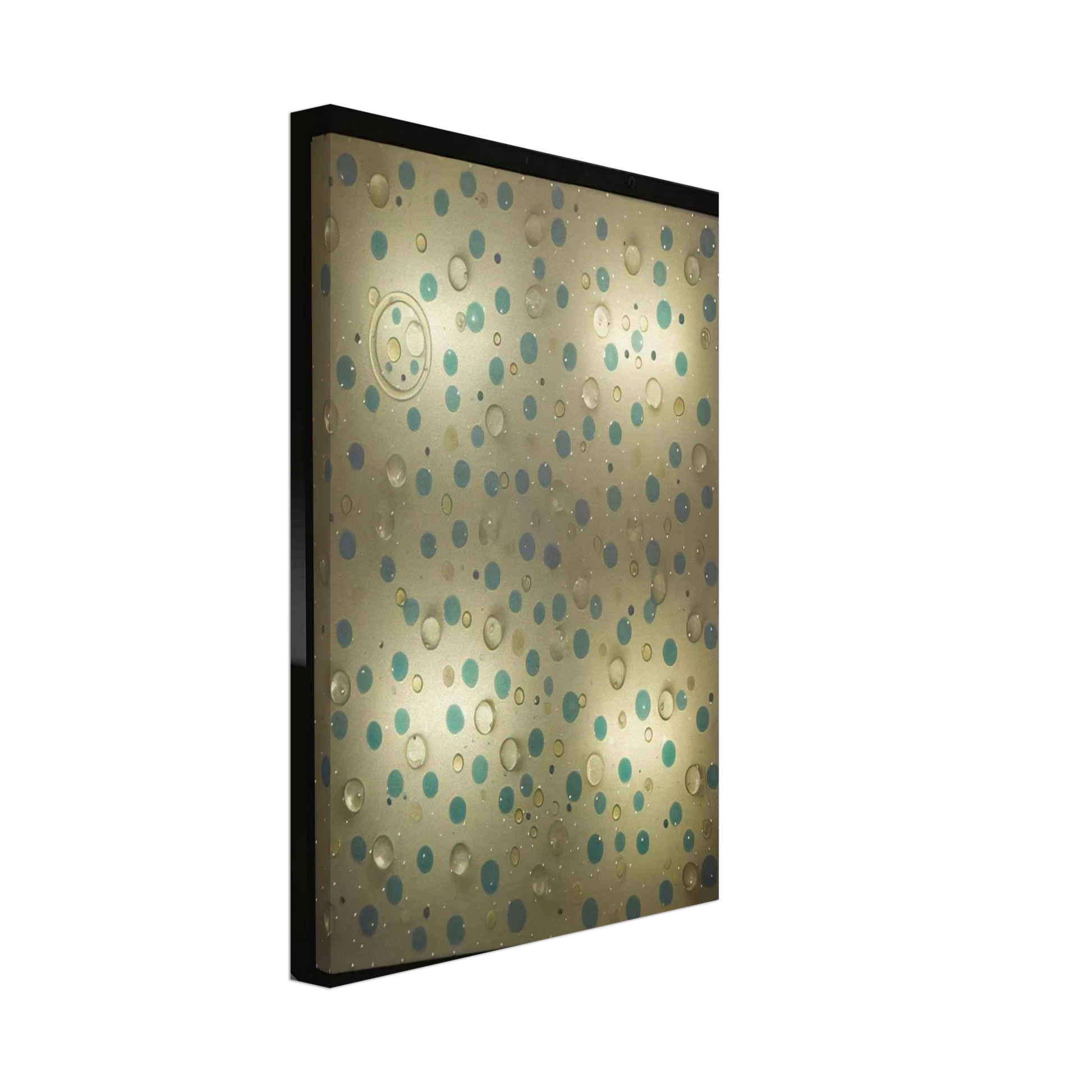 Gyula Kosice - Reloj espacial - Kinetic Art Canvas - 40x60 cm / 16x24 inches-canvas