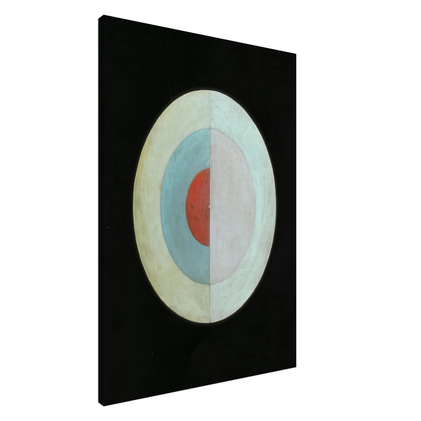 Hilma af Klint - THE SWAN NO 16 1915 Canvas - 20x30 cm / 8x12 inches-canvas