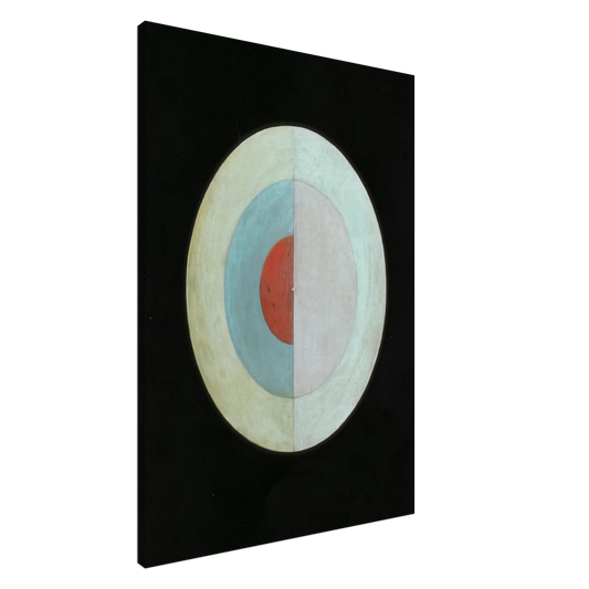 Hilma af Klint - THE SWAN NO 16 1915 Canvas - 20x30 cm / 8x12 inches-canvas