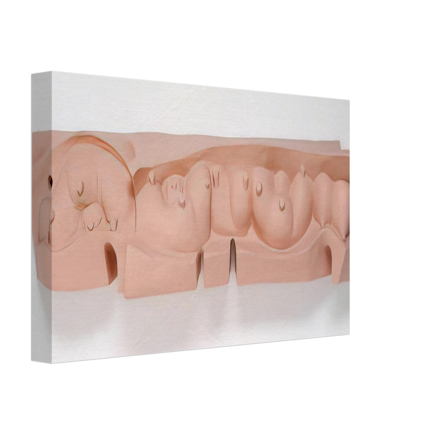 Louise Bourgeois - MAMELLES 1991 Canvas - 40x60 cm / 16x24 inches-canvas