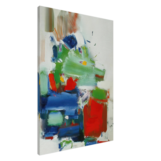 Hans Hofmann - Art Like Love Is Dedication Canvas - 20x30 cm / 8x12 inches-canvas