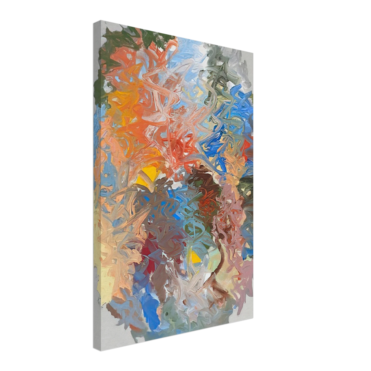 John Ferren - One World - 1961 Canvas - 40x60 cm / 16x24 inches-canvas