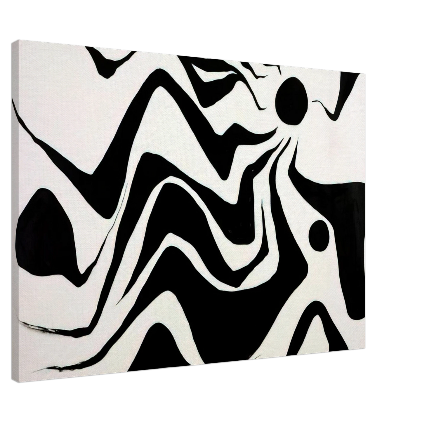 Alexander Calder - BLACK SUN 1953 Canvas - 20x30 cm / 8x12 inches-canvas