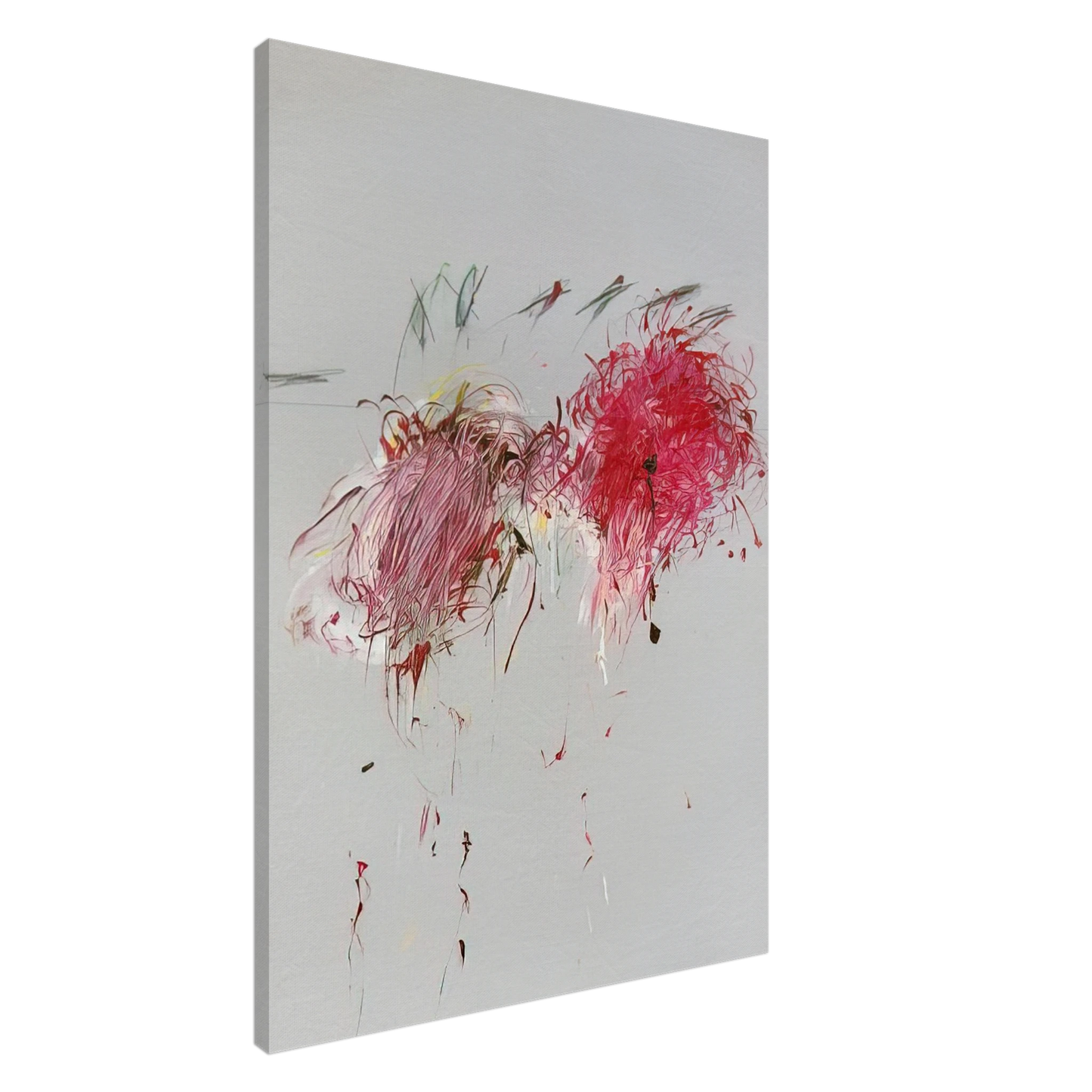 Cy Twombly - Nine Discourses on Commodus, , Part VII Canvas - 20x30 cm / 8x12 inches-canvas