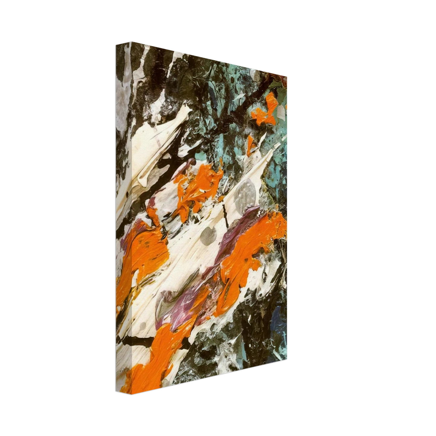 Jackson Pollock - FULL FATHOM FIVE Canvas - 70x100 cm / 28x40 inches-canvas