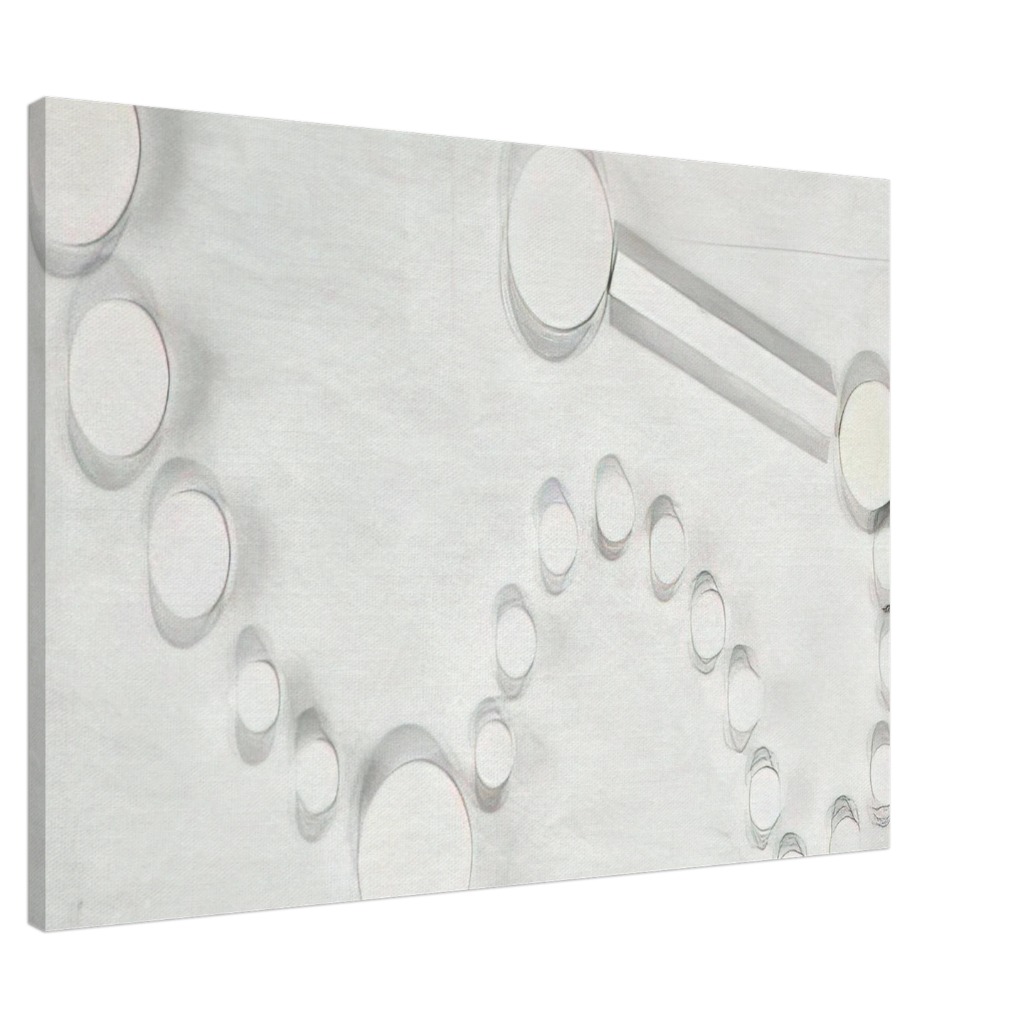 Lolo Soldevilla - Untitled - Concretism 1 Canvas - 20x30 cm / 8x12 inches-canvas