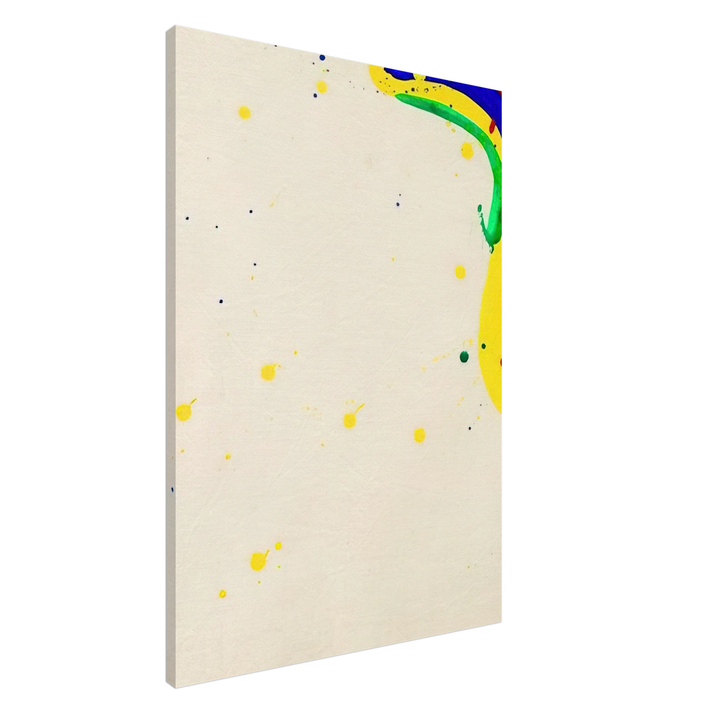 Sam Francis - Untitled  SF64-062  Canvas - 20x30 cm / 8x12 inches-canvas