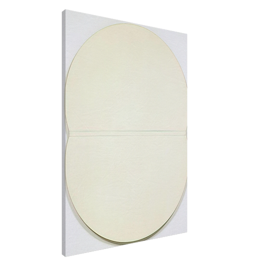 Ellsworth Kelly - White Plaque. Bridge Arch and Reflection Canvas - 20x30 cm / 8x12 inches-canvas
