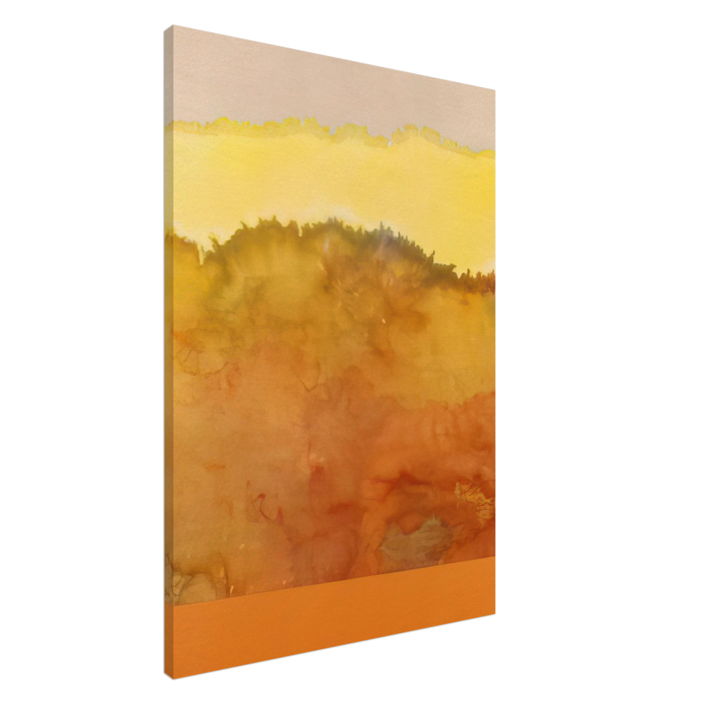 Ronnie Landfield - Sandman and the Angel - 1979 Canvas - 20x30 cm / 8x12 inches-canvas