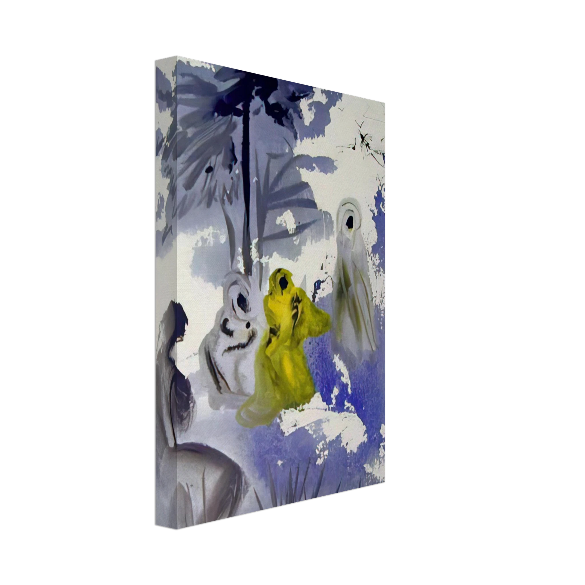 Salvador Dali - FAMILIA RUTH MOABITIDIS 1964 Canvas - 40x60 cm / 16x24 inches-canvas