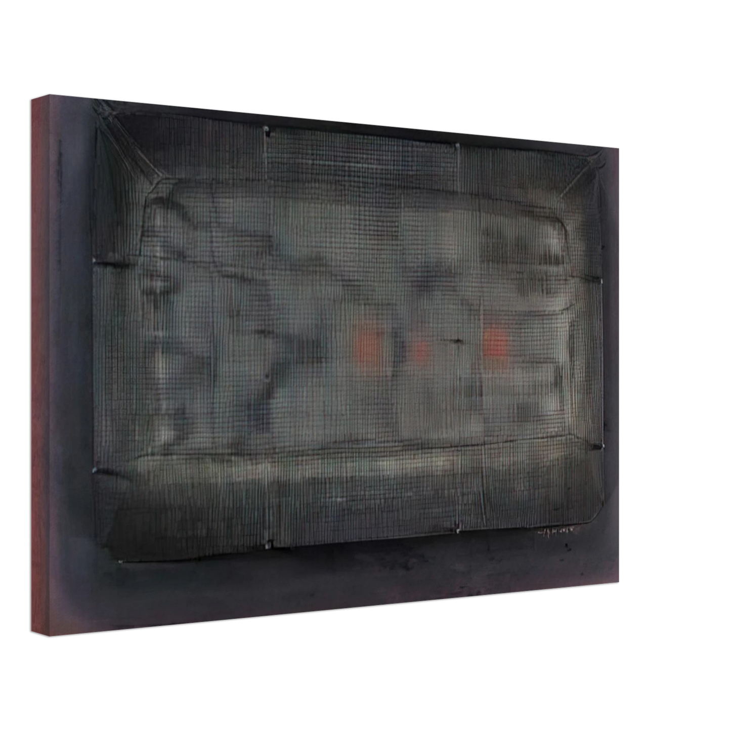 Manuel Rivera - Espejismo - Art Informel Canvas - 40x60 cm / 16x24 inches-canvas