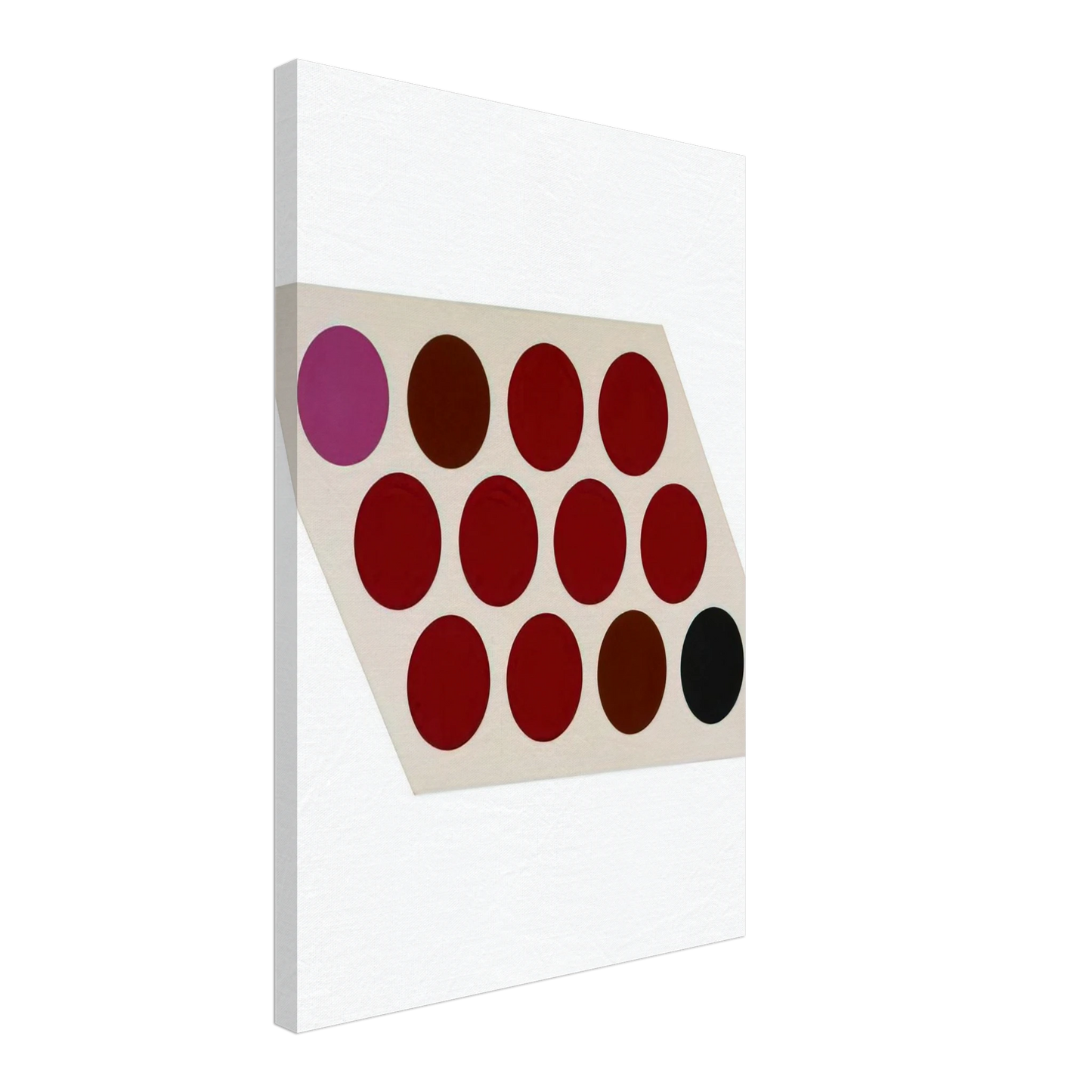 Thomas Downing - Untitled - 1965 Canvas - 70x100 cm / 28x40 inches-canvas