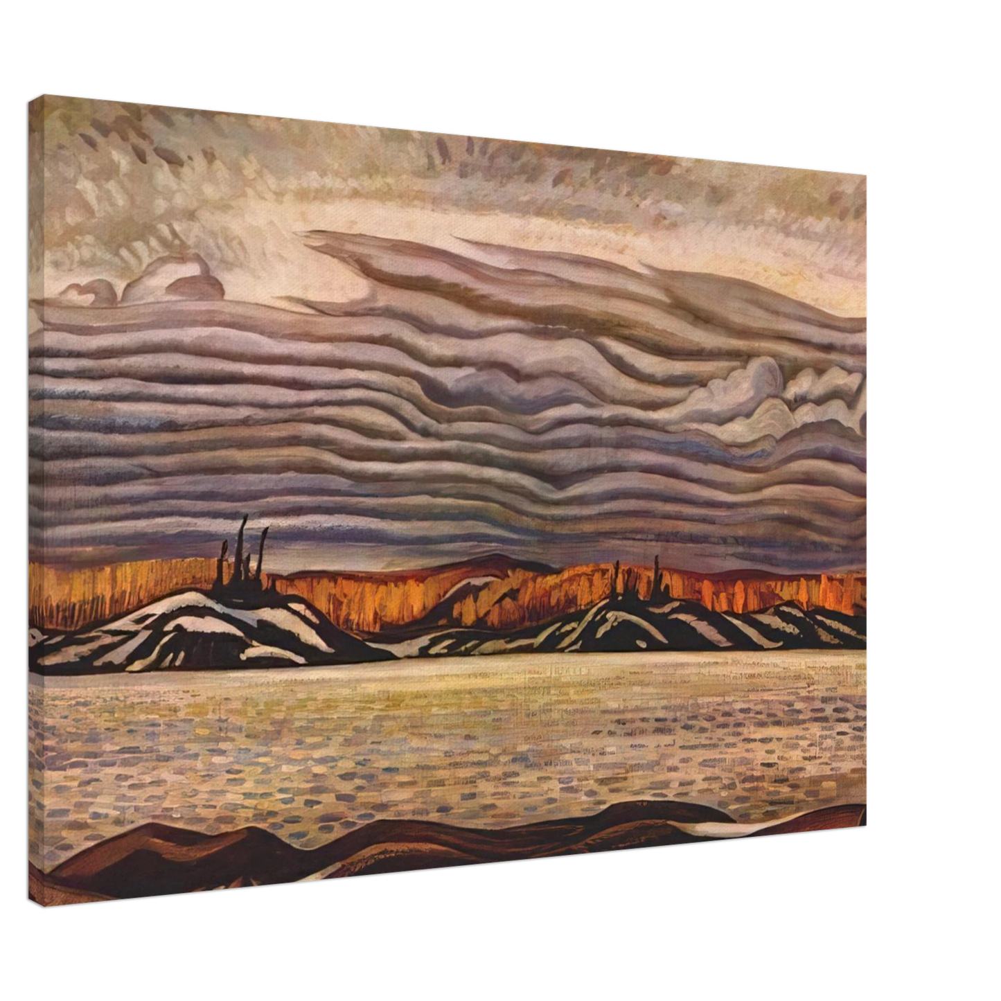 A.Y. Jackson - Algoma in November - 1935 Canvas - 20x30 cm / 8x12 inches-canvas