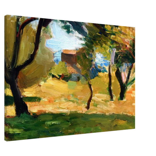Henri Matisse - CORSICAN LANDSCAPE 1898 1 Canvas - 20x30 cm / 8x12 inches-canvas