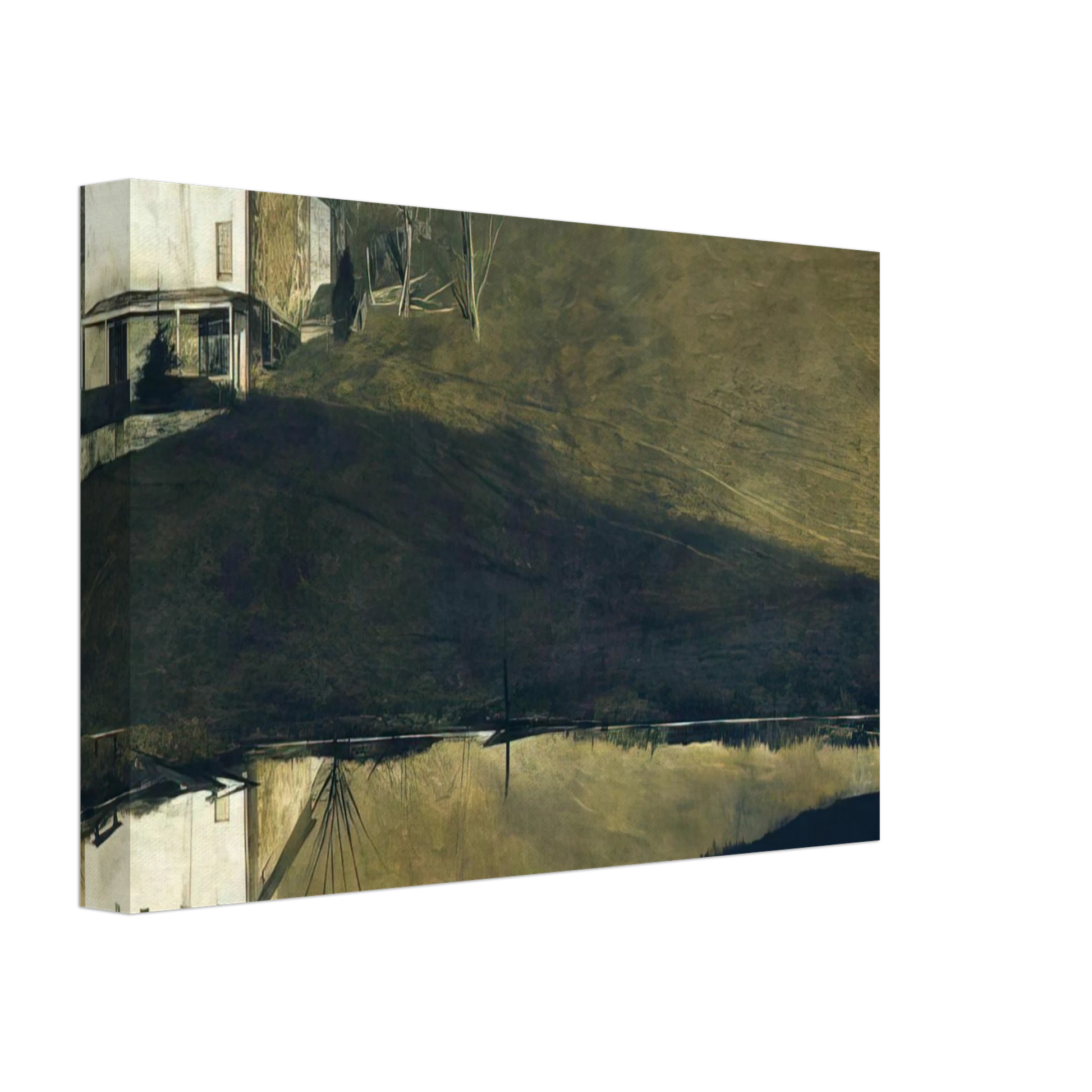 Andrew Wyeth - BROWN SWISS Canvas - 40x60 cm / 16x24 inches-canvas