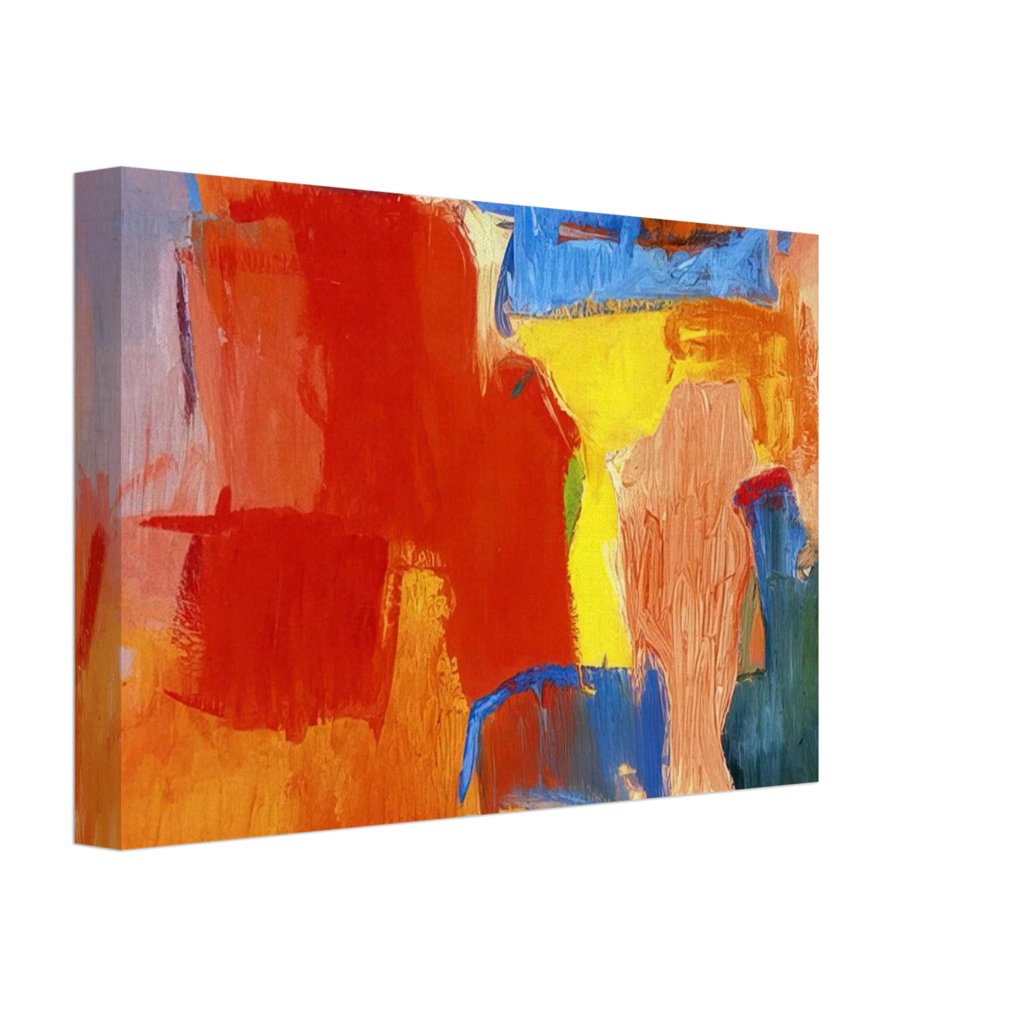 Esteban Vicente - UNTITLED 1959 Canvas - 40x60 cm / 16x24 inches-canvas