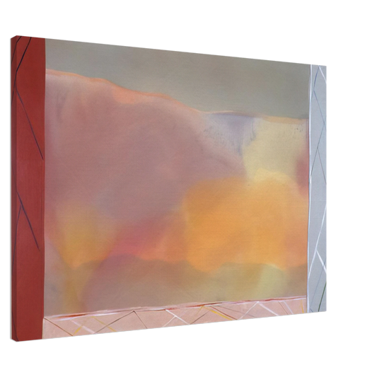 Ronnie Landfield - Tahity Trinity - 1988 Canvas - 20x30 cm / 8x12 inches-canvas