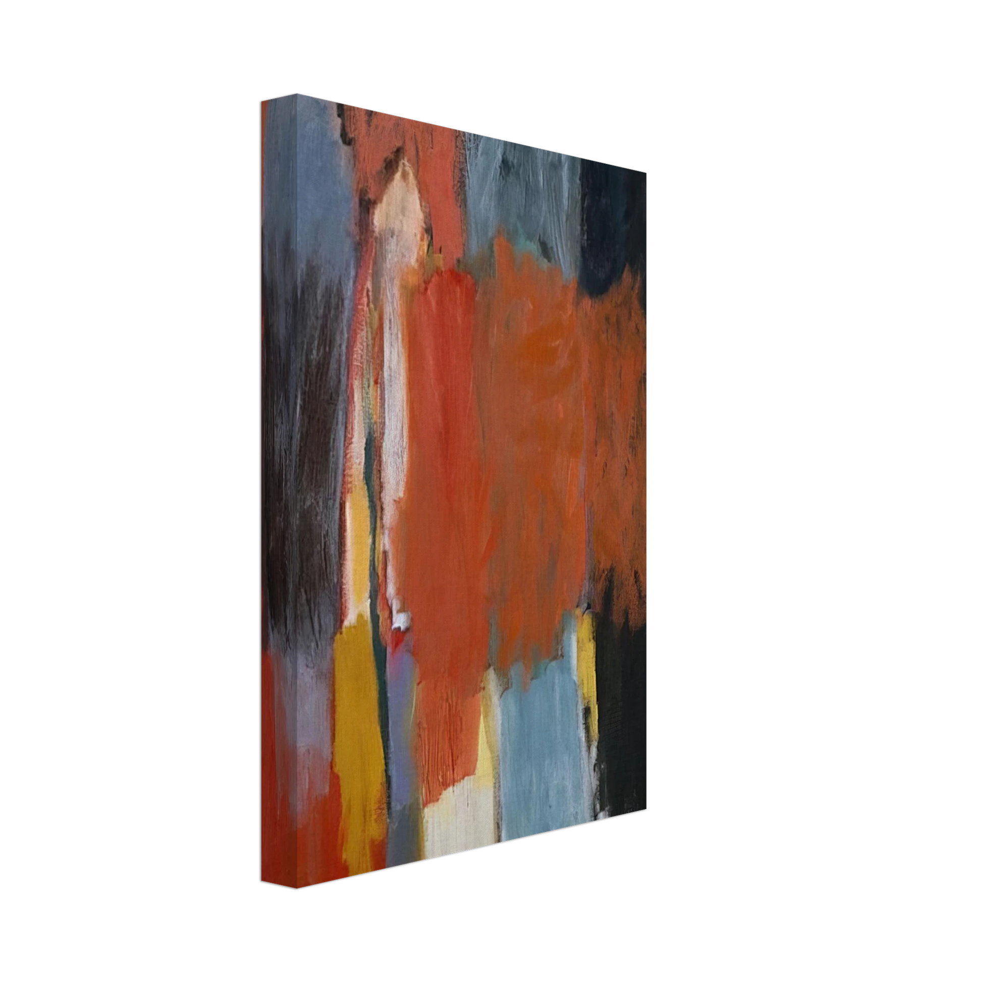 Giorgio Cavallon - Untitled - 1961 Canvas - 70x100 cm / 28x40 inches-canvas