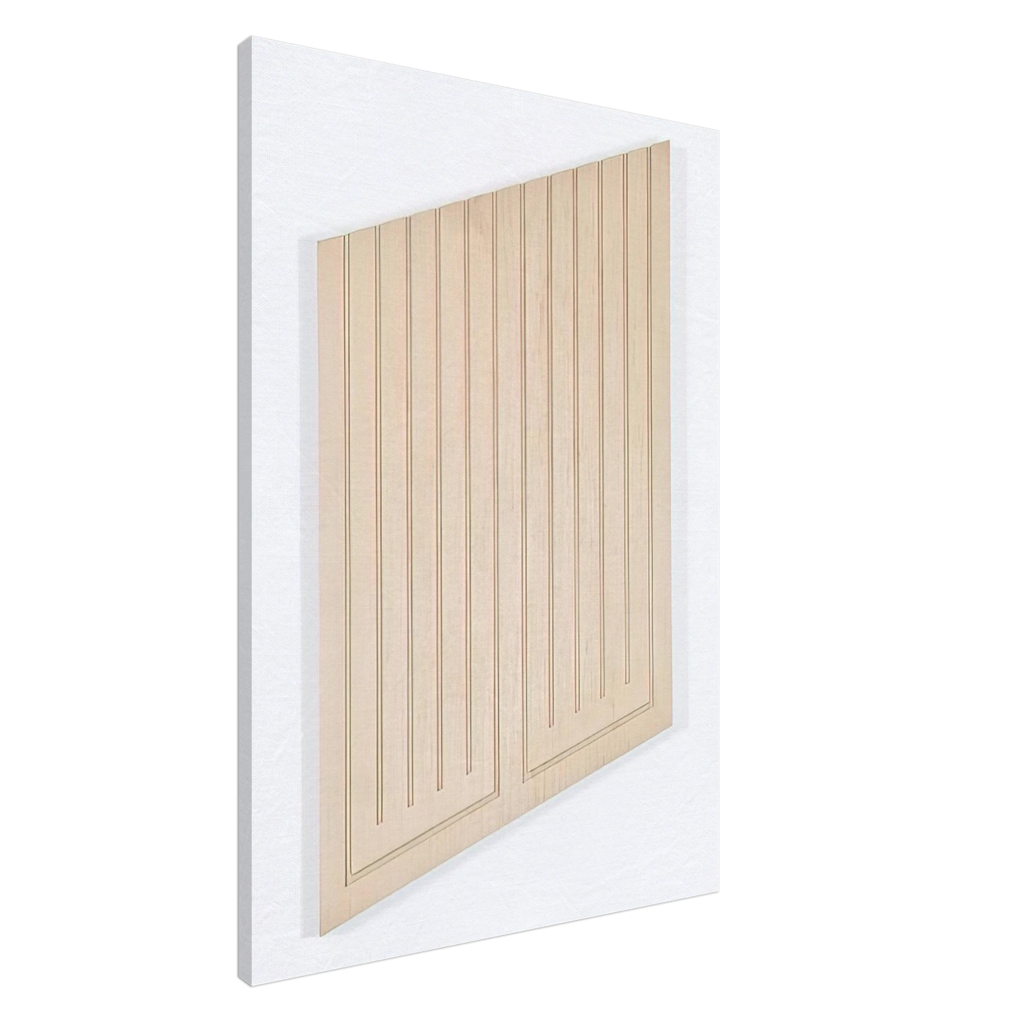 Donald Judd - Untitled 12-R - 1982 Canvas - 20x30 cm / 8x12 inches-canvas