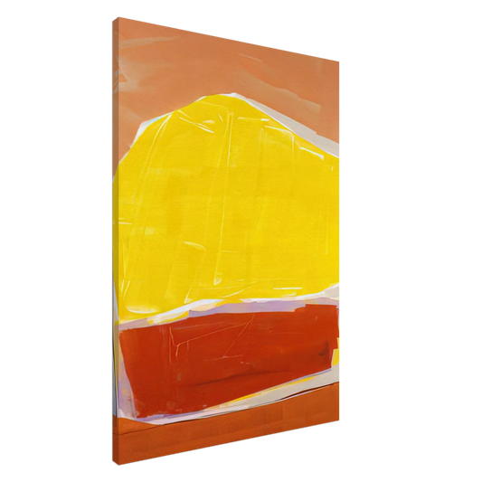 Ronnie Landfield - Loves Power - 1982 Canvas - 20x30 cm / 8x12 inches-canvas