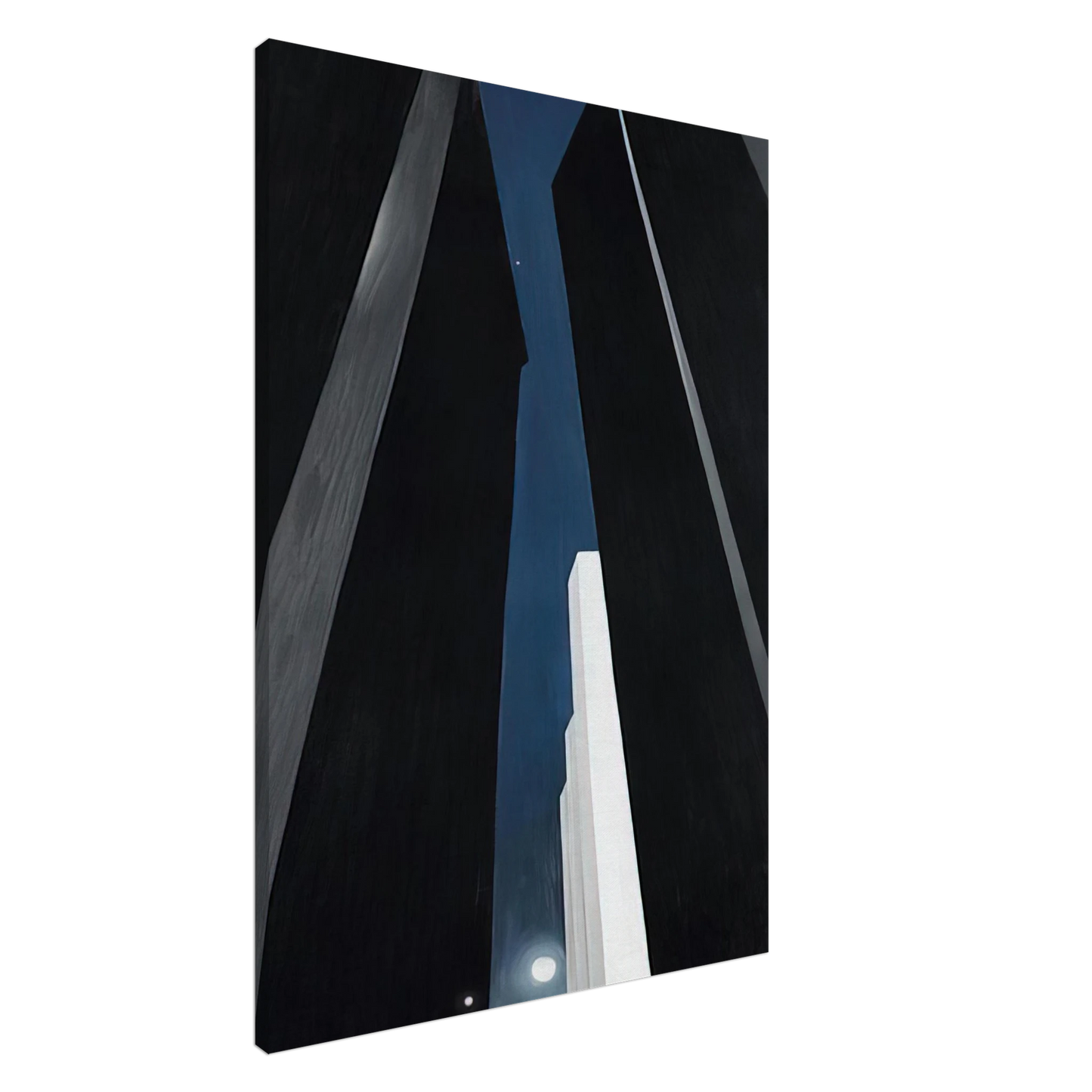 Georgia O'Keeffe - City Night Canvas - 20x30 cm / 8x12 inches-canvas