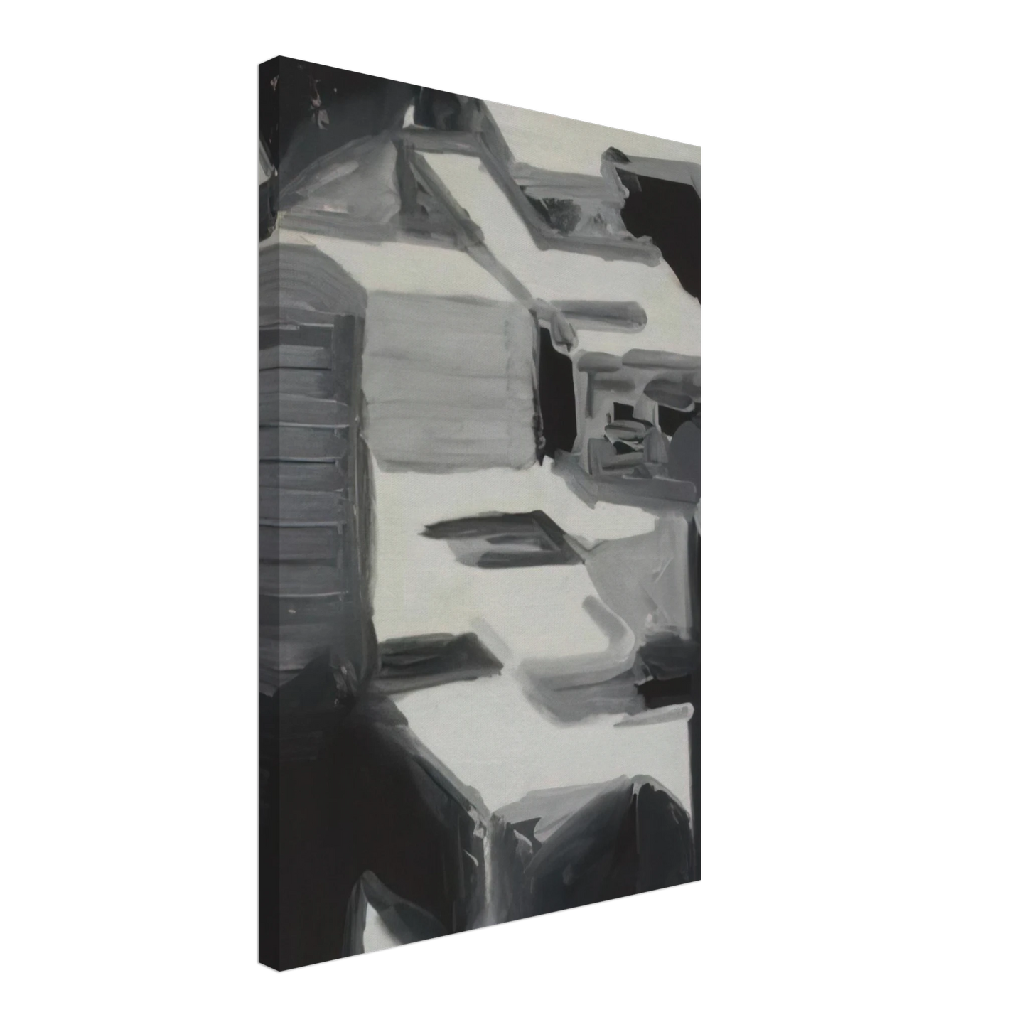 Gerhard Richter - TOWNSCAPE 1968 3 Canvas - 70x100 cm / 28x40 inches-canvas