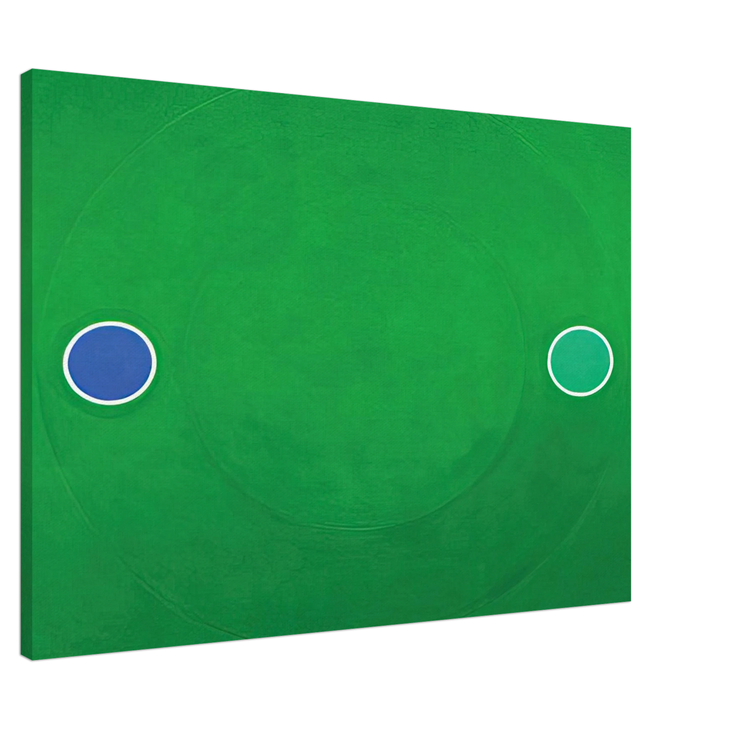 Thomas Downing - Green Melt - 1966 Canvas - 20x30 cm / 8x12 inches-canvas