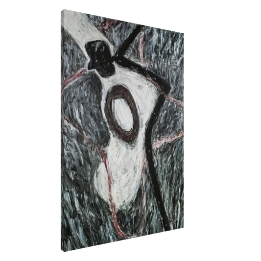 Susan Rothenberg - FEBRUARY 1981 Canvas - 20x30 cm / 8x12 inches-canvas