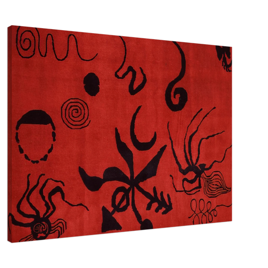 Alexander Calder - ARAIGNEE 1953 Canvas - 20x30 cm / 8x12 inches-canvas